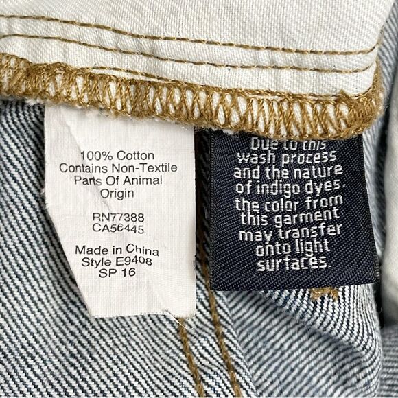 Madewell Rivet & Thread Boyjean Linwood Wash Size 25 | 0 Straight Leg High Waist - Picture 8 of 10